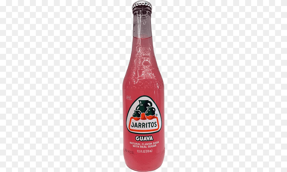 Jarritos Guava Flavoured Soda Jarritos Mandarin 125 Oz, Beverage, Bottle, Pop Bottle, Food Png Image