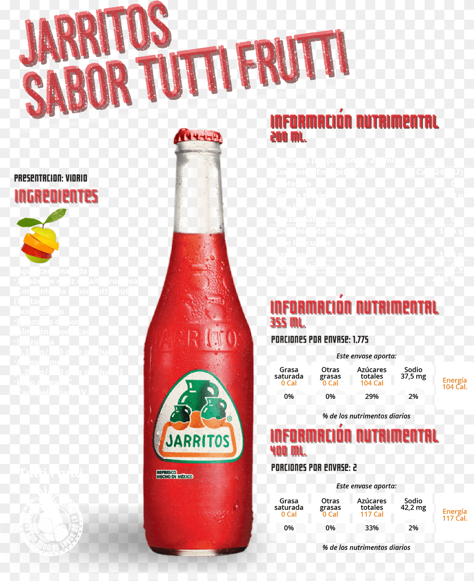 Jarritos Tamarind Product Of Mexico, Advertisement, Food, Ketchup, Bottle Free Png Download