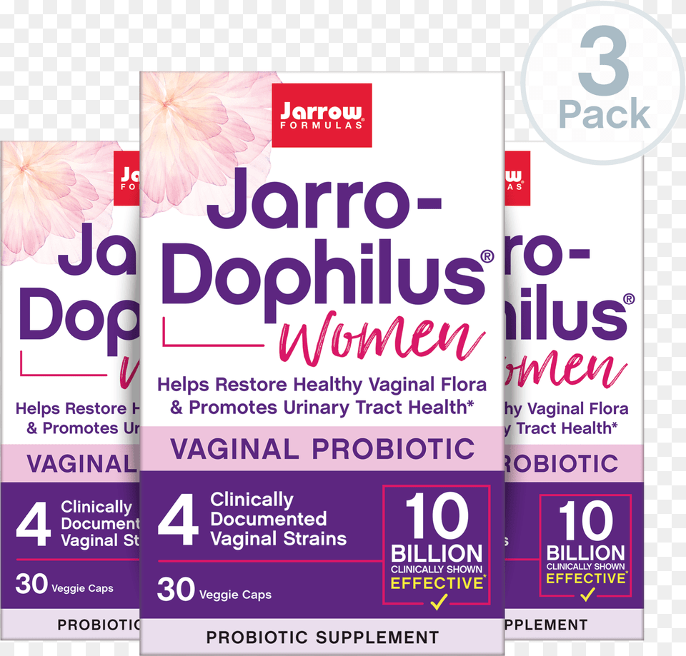 Jarro Dophilus Women 10 Billion Cells Per Capsule, Advertisement, Poster Png Image