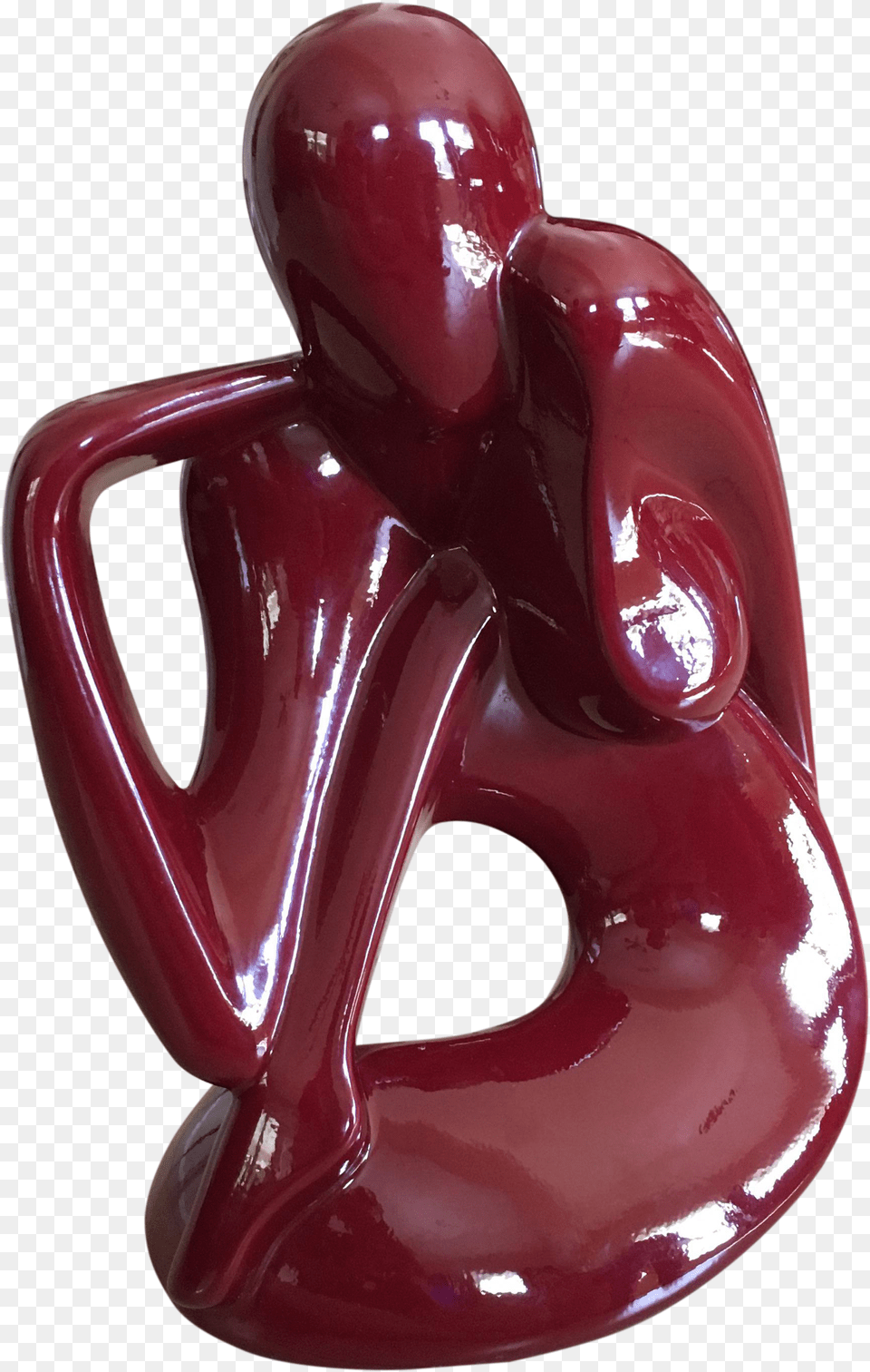 Jaru Mid Century Modern Large Abstract Modern Ceramic Sculpture, Figurine, Food, Ketchup Free Png Download