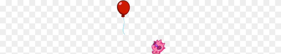 Jarvis The Pointy Pinkipine Looking At Balloon Free Png
