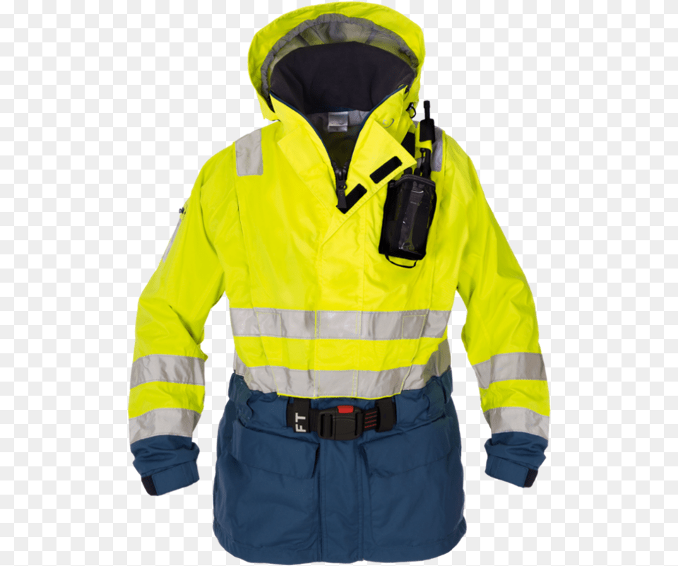 Jas Met Zwemvest Ki Jacket, Clothing, Coat, Lifejacket, Vest Png Image