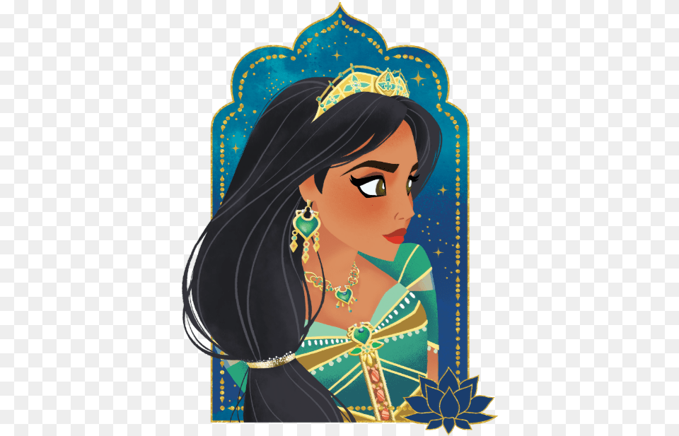Jasmine Aladdin Art, Accessories, Jewelry, Earring, Person Free Png