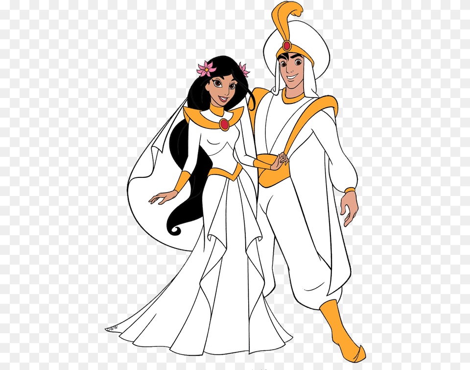 Jasmine And Aladdin Wedding, Adult, Person, Man, Male Free Transparent Png