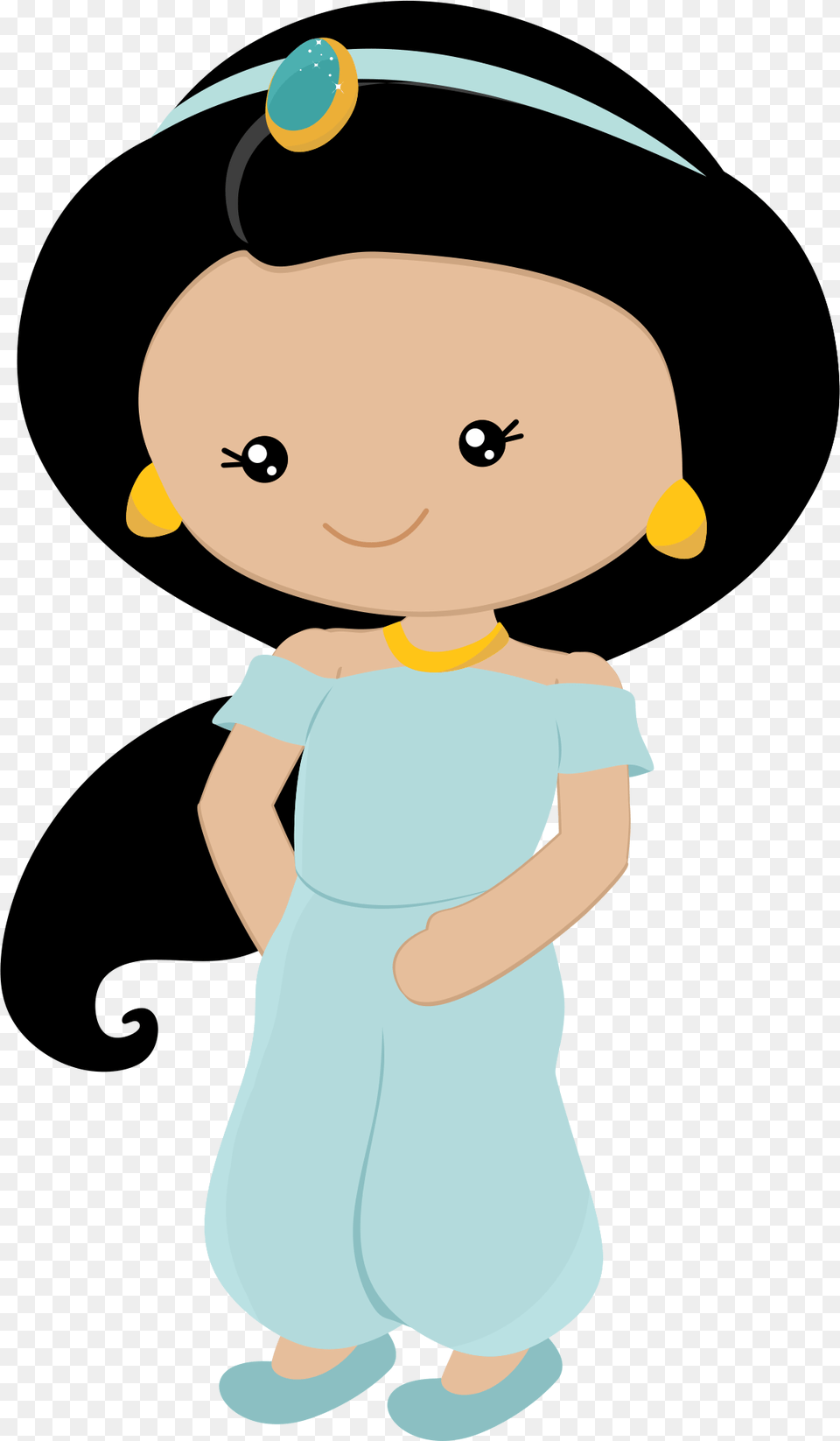 Jasmine Clipart Indian Princess, Baby, Snowman, Snow, Person Free Transparent Png