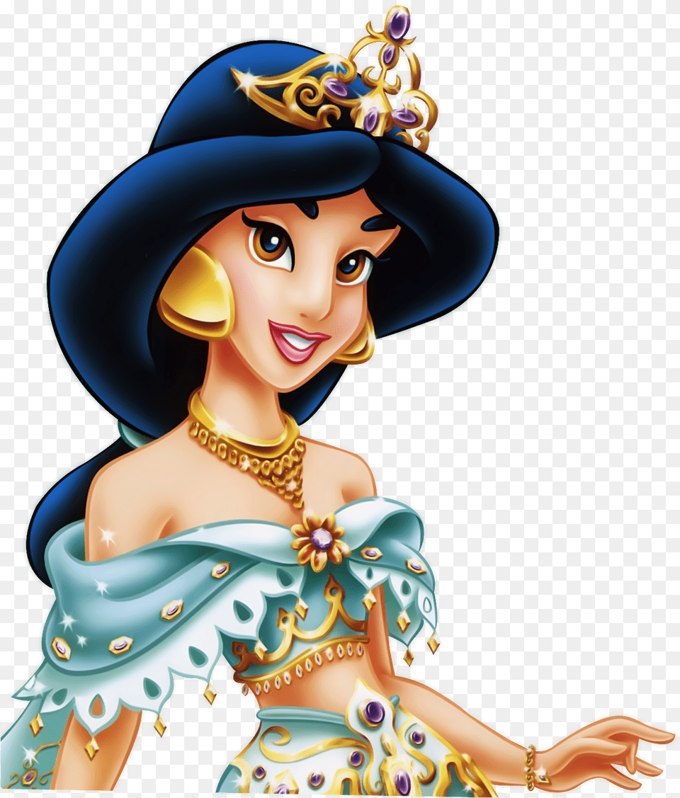 Jasmine Disney Princess Jasmine Princesa Disney, Adult, Female, Figurine, Person Free Png