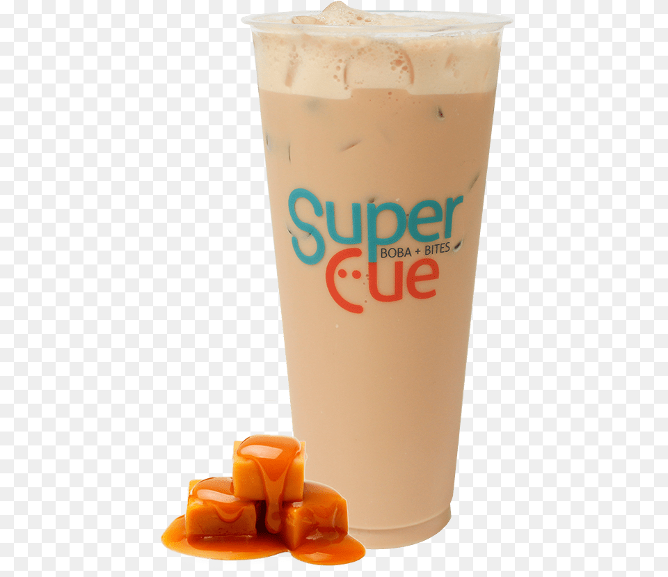 Jasmine Green Milk Tea Super Cue, Beverage, Juice, Smoothie, Food Free Png Download