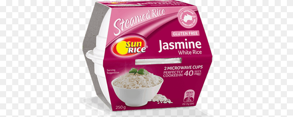 Jasmine Mw Cups 250g Rice, Food, Produce, Grain, Bowl Free Transparent Png