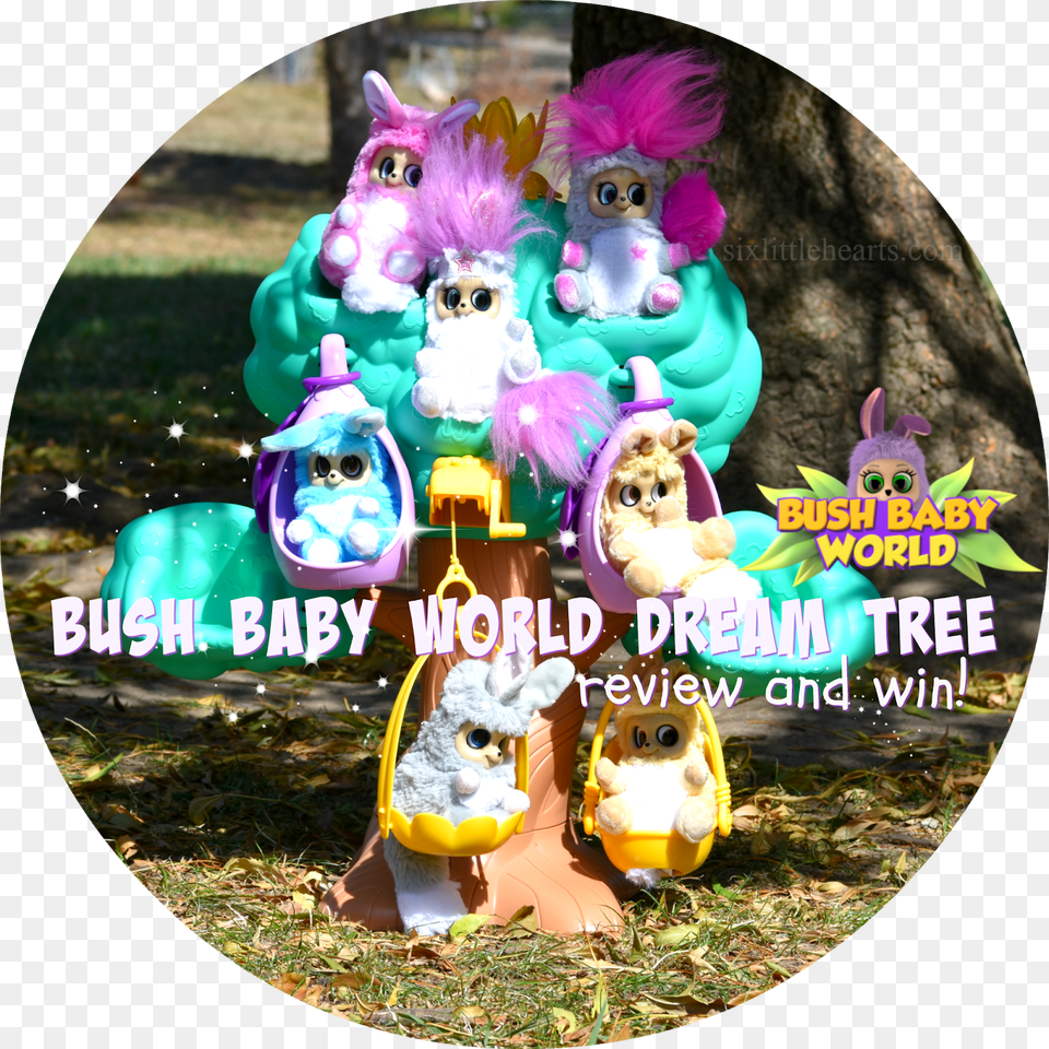 Jasnor Bush Baby World Dream Tree Review And A Bush Cartoon, Person, Disk, Dvd, Head Free Png