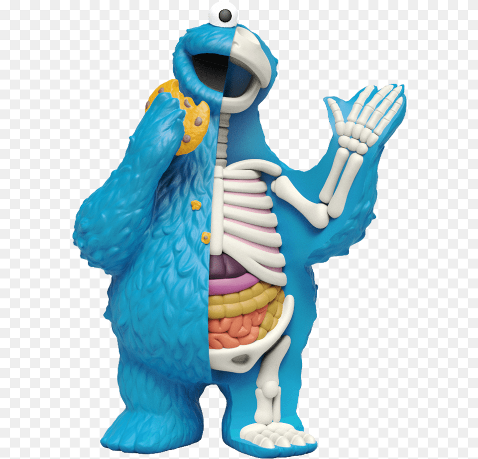Jason Freeny Cookie Monster, Toy Png