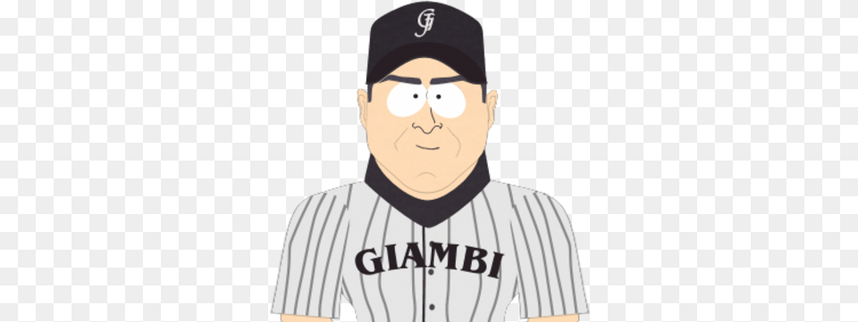 Jason Giambi South Park Archives Fandom South Park Baseball Giambi, Adult, Team, Sport, Person Free Png Download