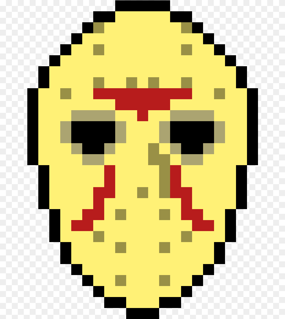 Jason Mask Clip Art Simple Pixel Art Pac Man, First Aid Free Transparent Png