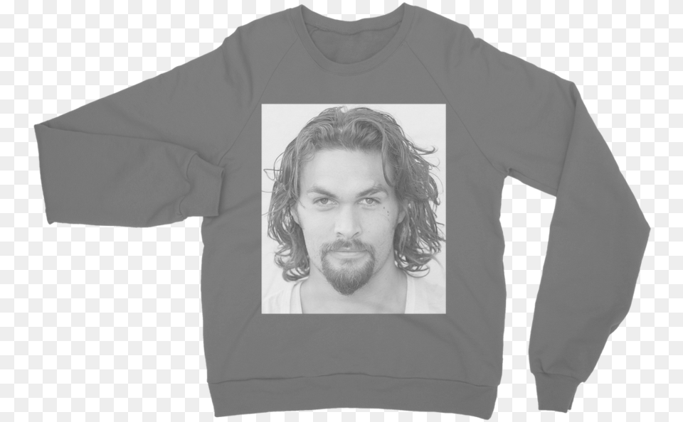 Jason Momoa Classic Adult Sweatshirtclass Lazyload Sweater, Person, Man, Male, Clothing Free Png