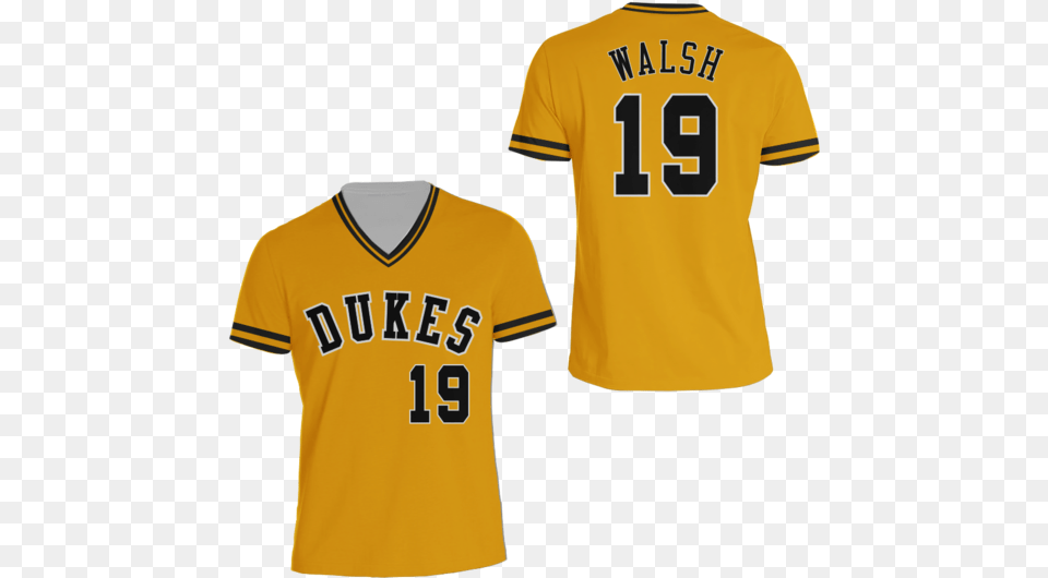 Jason Priestley Brandon Walsh Dukes 19 Baseball Jersey Baseball Uniform, Clothing, Shirt, T-shirt Png