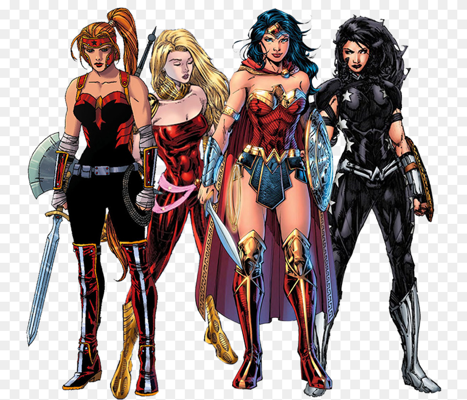 Jason Todd And Wonder Woman, Book, Publication, Comics, Adult Free Transparent Png