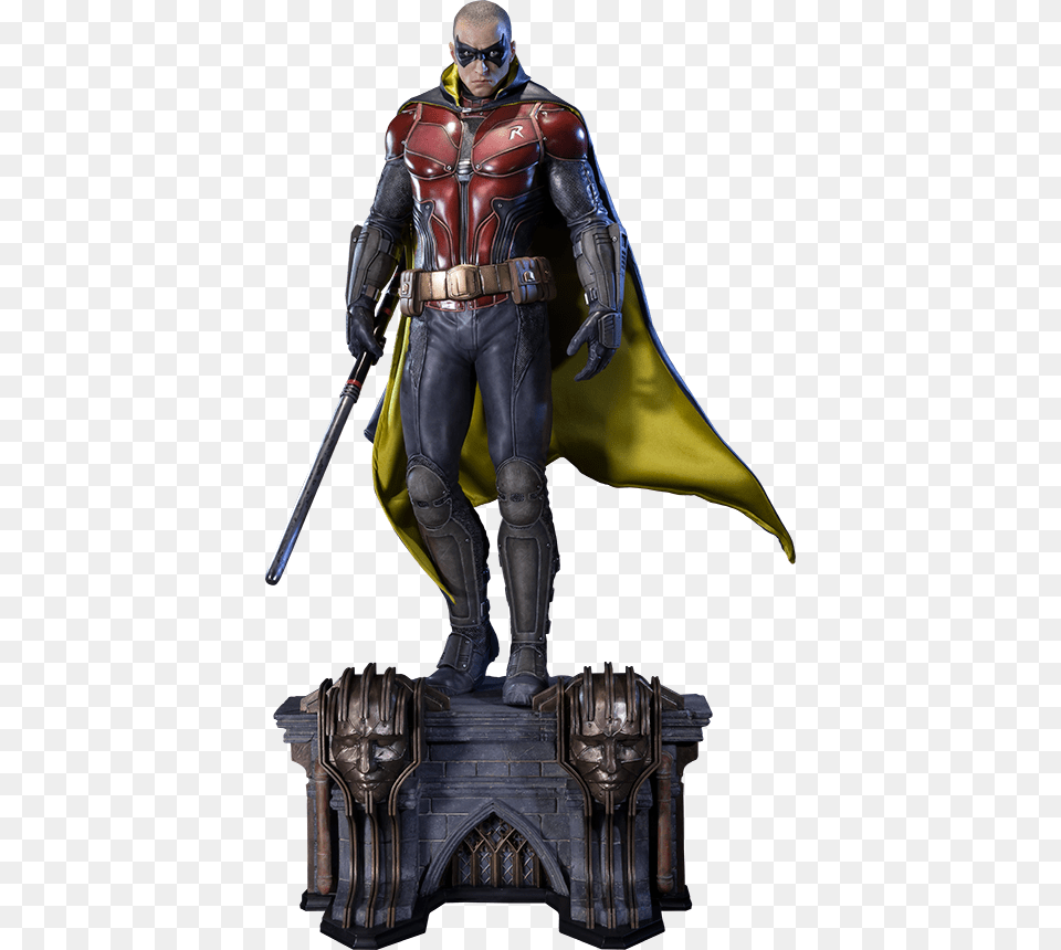 Jason Todd Robin Suit Arkham Knight, Adult, Male, Man, Person Png