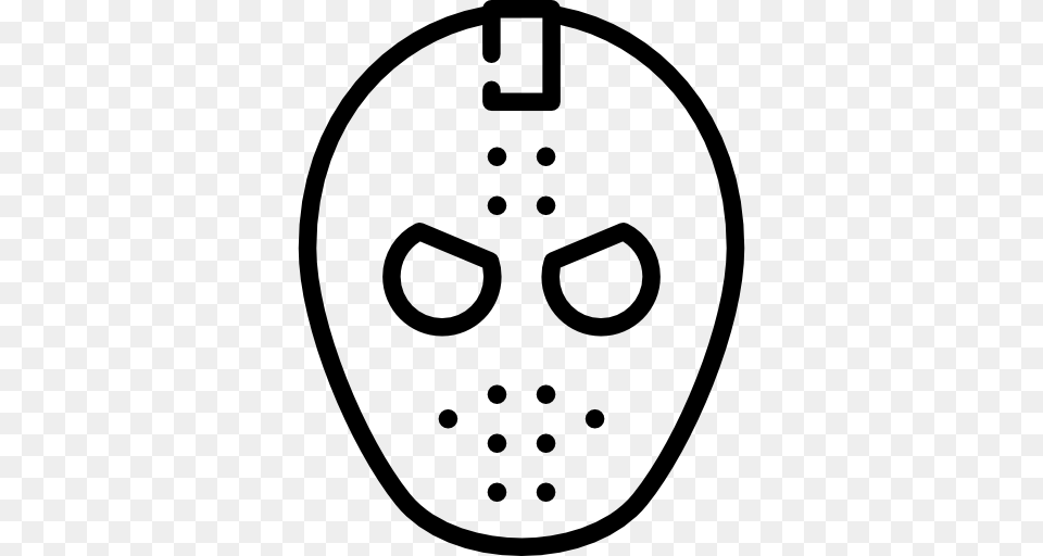 Jason Voorhees, Stencil, Person, Mask, Face Free Transparent Png