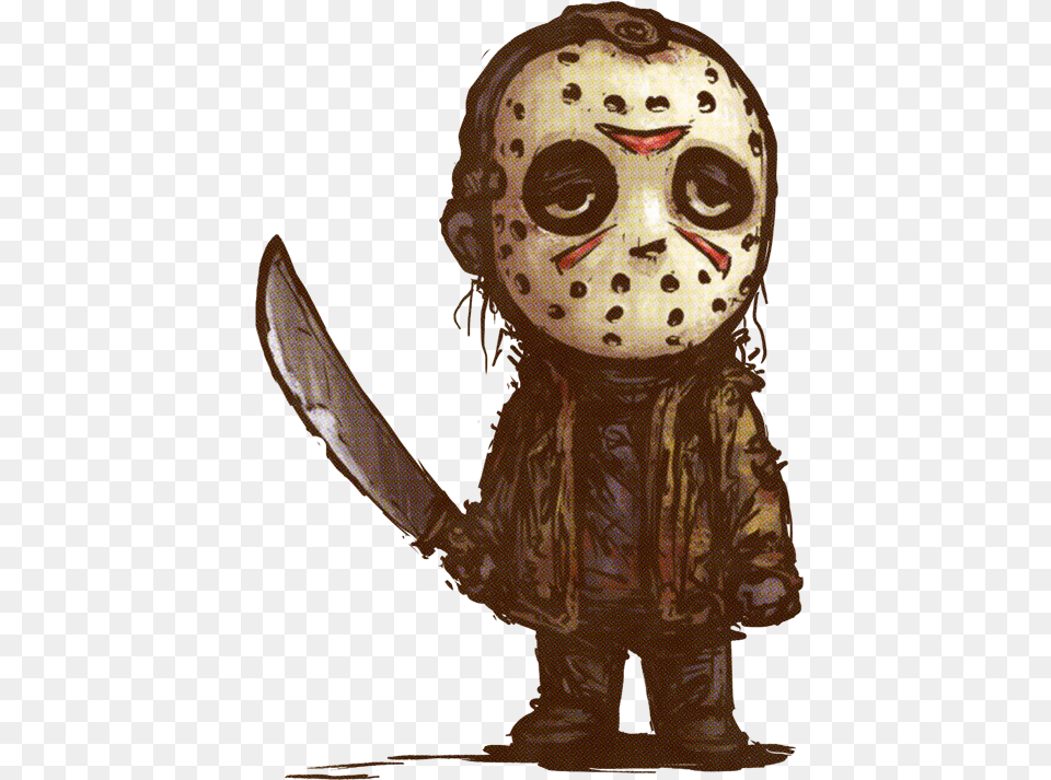 Jason Voorhees Chibi, Person, Alien, Face, Head Free Transparent Png