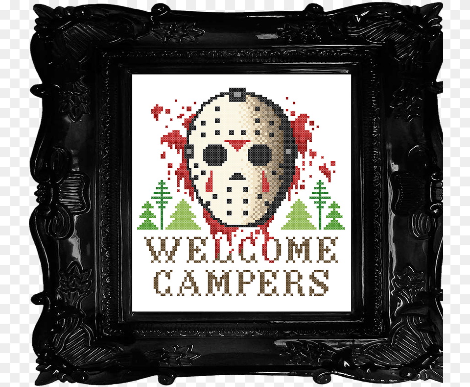 Jason Voorhees Cross Stitch, Baby, Person, Face, Head Free Png