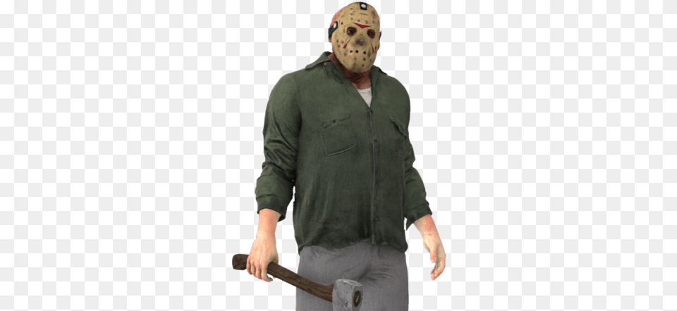 Jason Voorhees Friday The 13th Game Jason Part 3, Tool, Clothing, Coat, Device Free Png Download