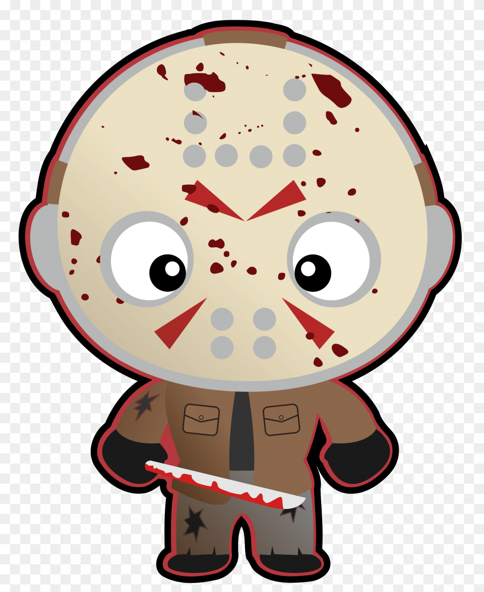 Jason Voorhees Full Body Drawing Deamer Pictures Chibi Cartoon Michael Myers Clipart, Nature, Outdoors, Snow, Snowman Free Transparent Png