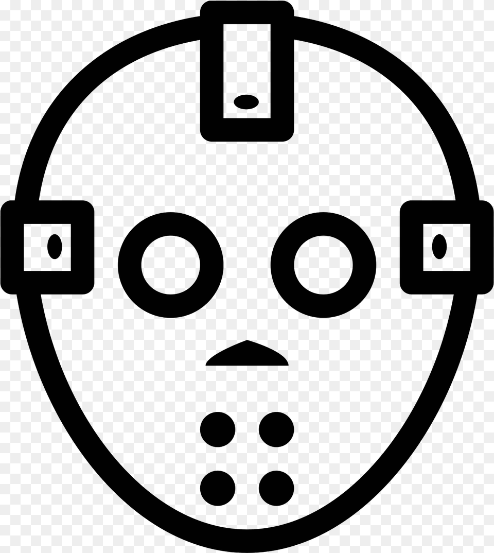 Jason Voorhees Icon Horror Icons, Gray Free Png