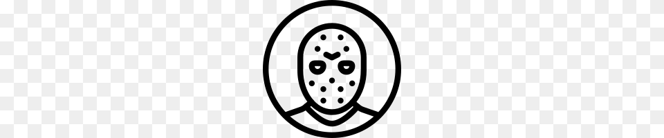 Jason Voorhees Icons Noun Project, Gray Free Png Download