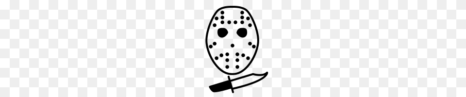 Jason Voorhees Icons Noun Project, Gray Free Png