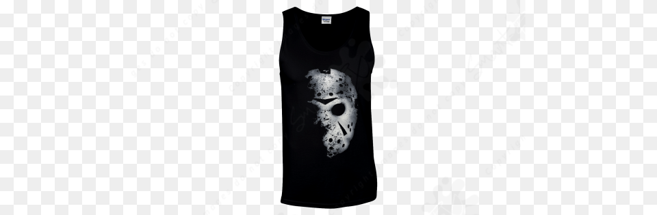 Jason Voorhees Mask Mens Vesttank, Clothing, T-shirt Png