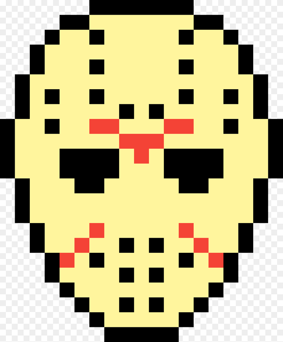Jason Voorhees Mask Pixel Art, First Aid Png