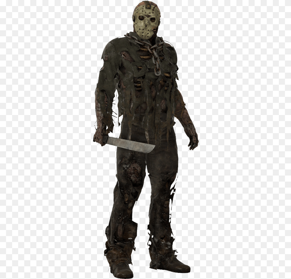 Jason Voorhees Part 7 Friday The 13th The Game Killing Floor Steampunk Dj Scully, Adult, Person, Man, Male Free Transparent Png
