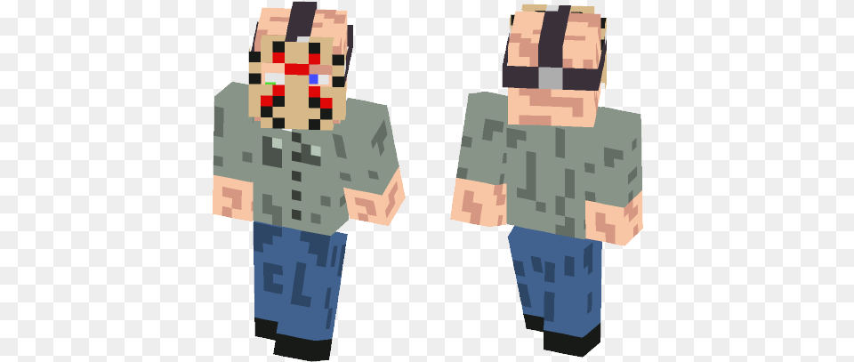 Jason Voorhees Part Minecraft, Person Free Png