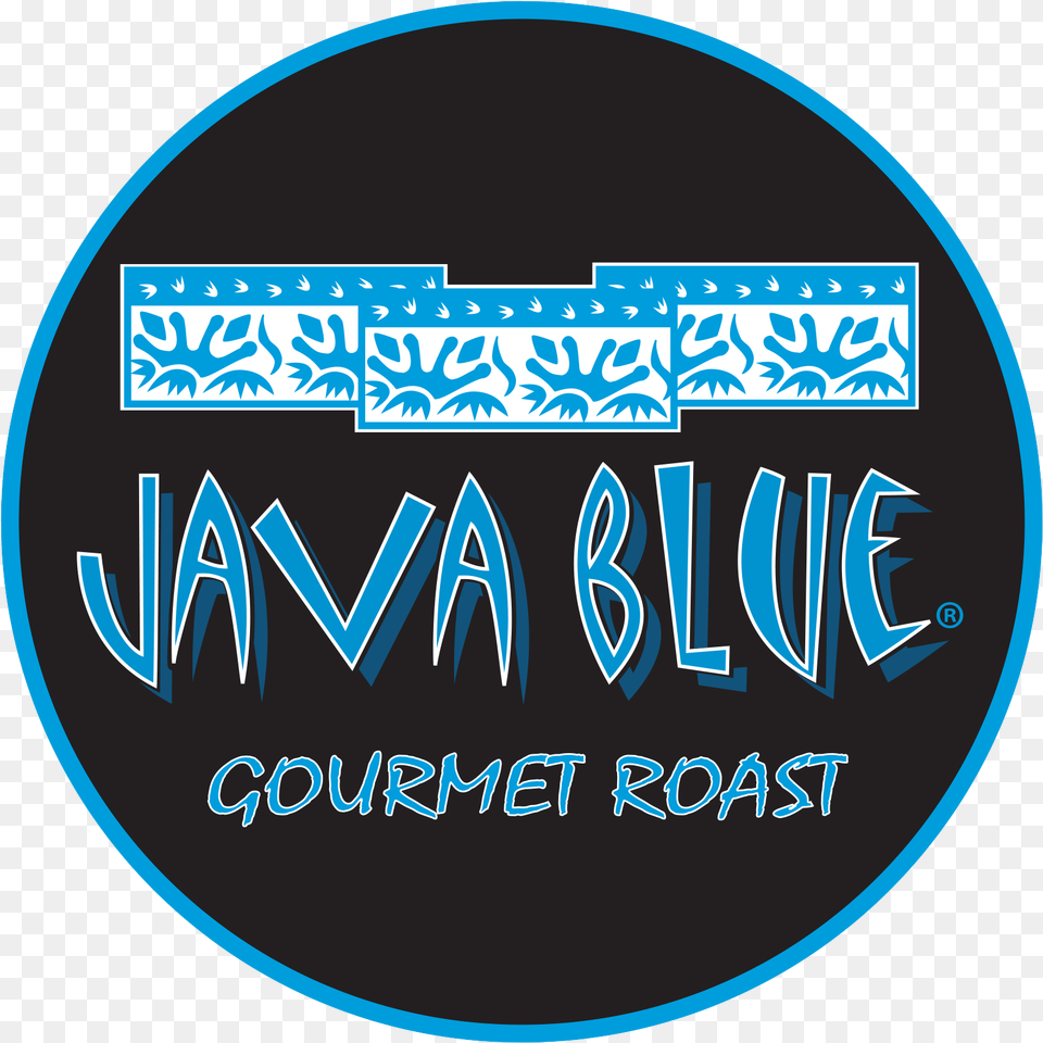 Java Blue Coffee Circle, Sticker, Logo, Photography, Disk Free Png