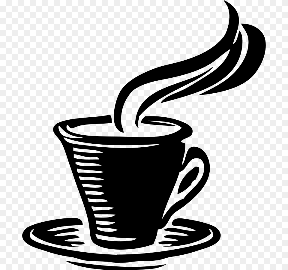 Java Clipart Cup Tea, Gray Png
