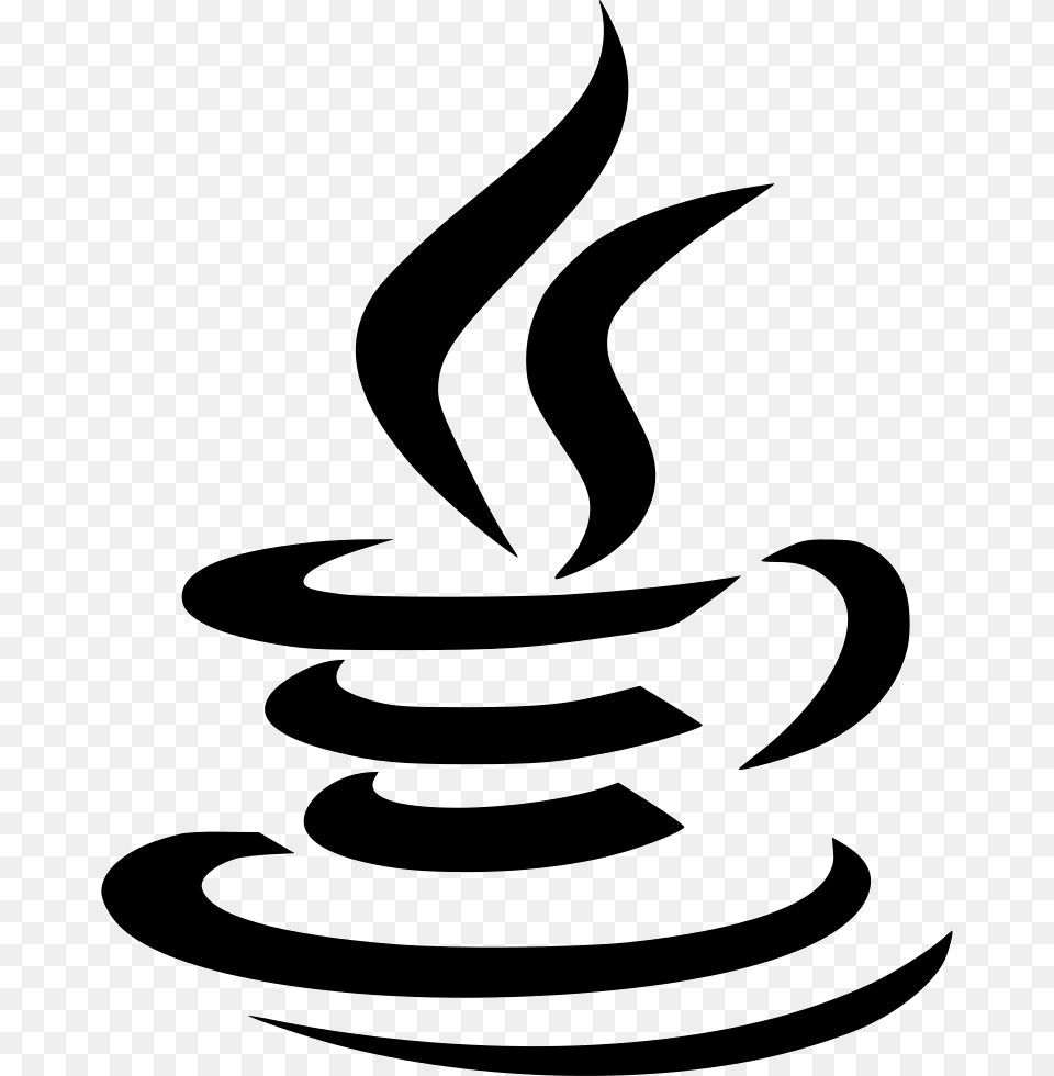 Java Coffee Cup Logo Copyrighted Java Icon, Stencil, Animal, Fish, Sea Life Free Png Download