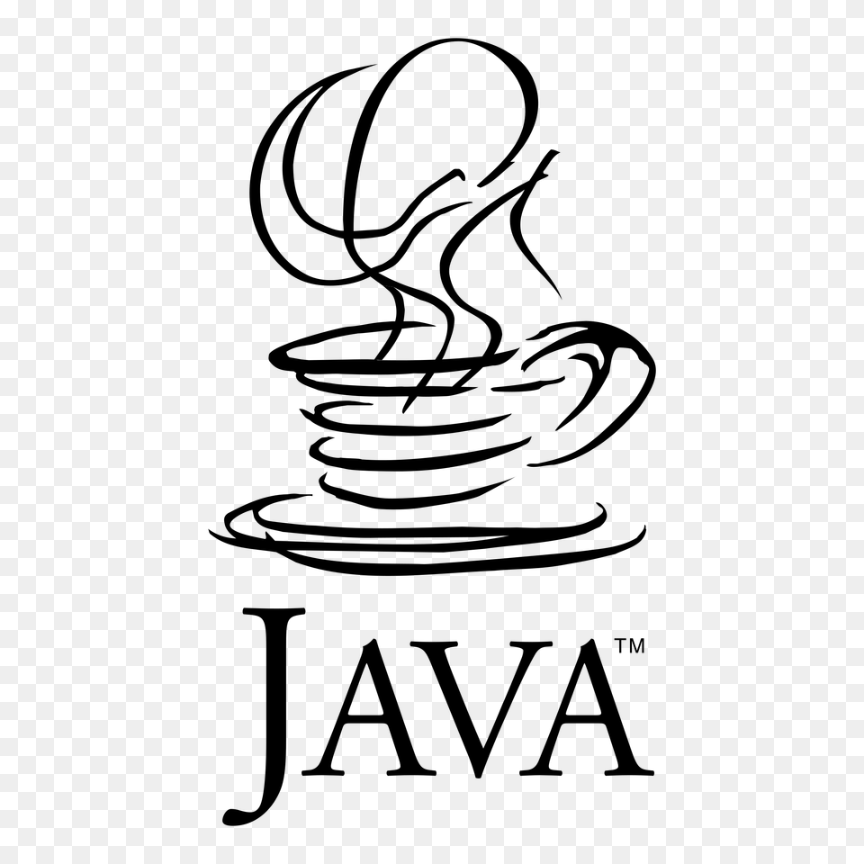 Java Logo Vector, Gray Free Transparent Png