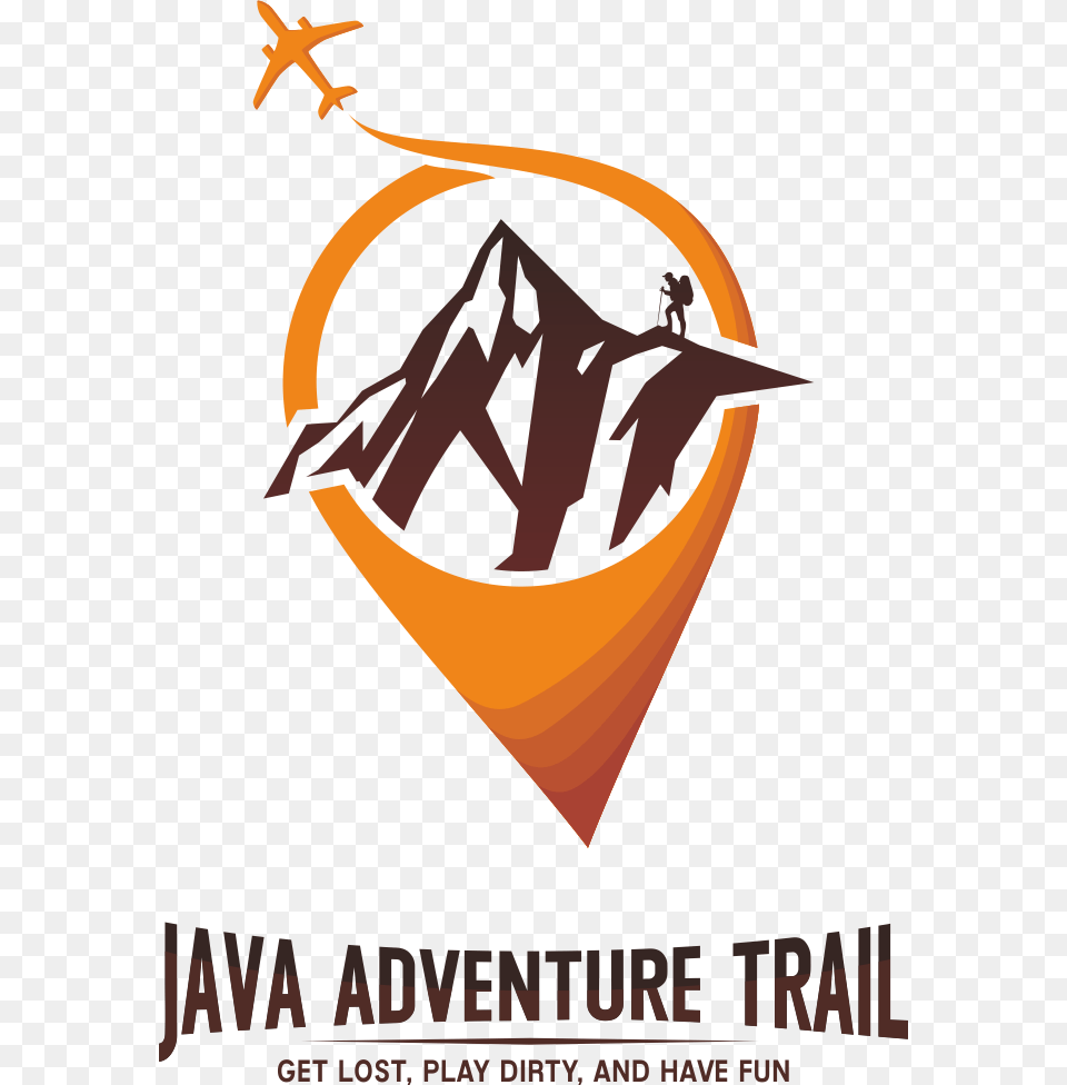 Java Trail Adventure Logo Java Adventure Trail Logi, Advertisement, Poster, People, Person Free Transparent Png