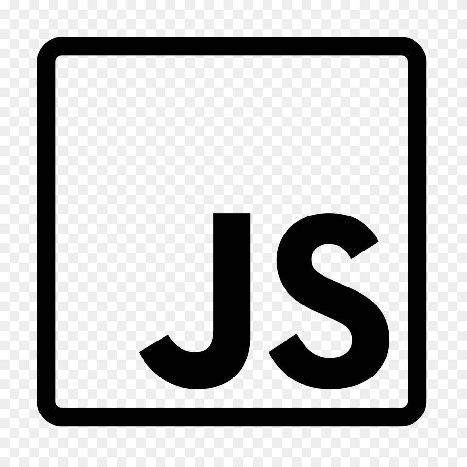 Javascript Icon, Gray Free Png