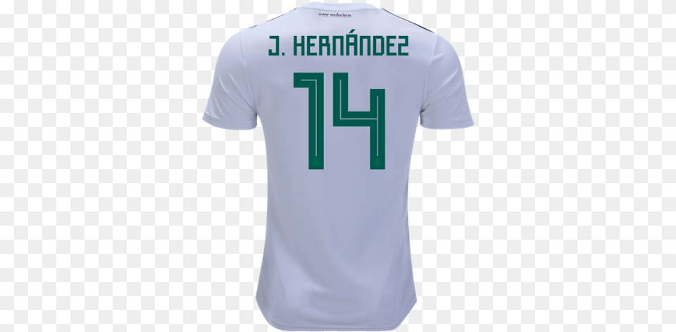 Javier Chicharito Hernndez Javier Hernandez Mexico Away 2018, Clothing, Shirt, T-shirt, Jersey Png Image