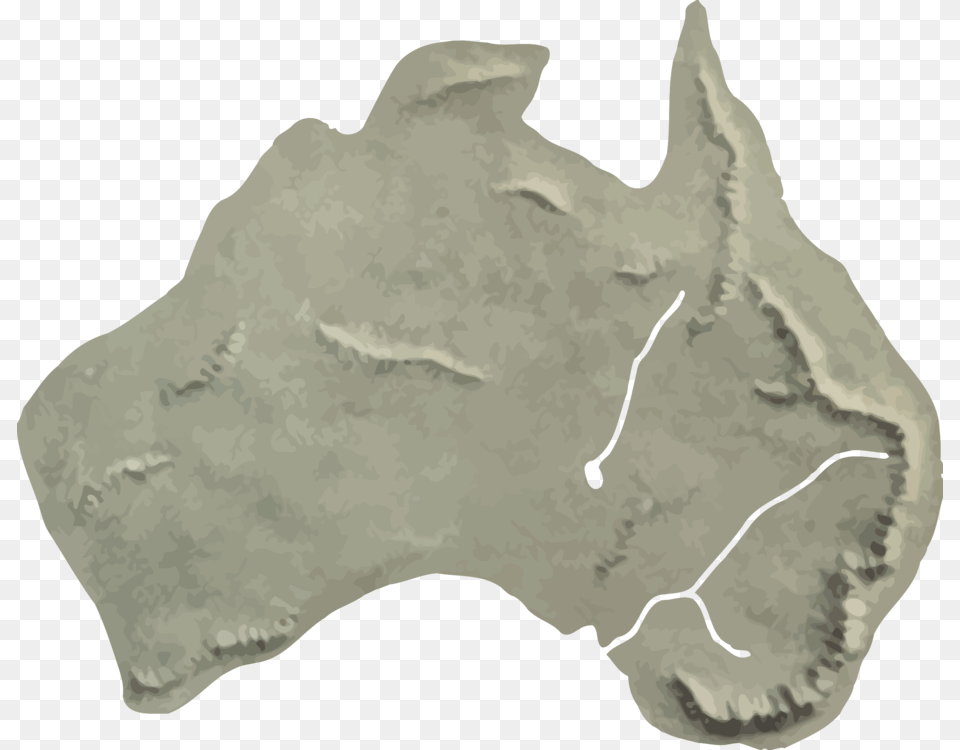 Jawartifactterrain Raised Relief Map Australia, Fossil, Person Free Png Download