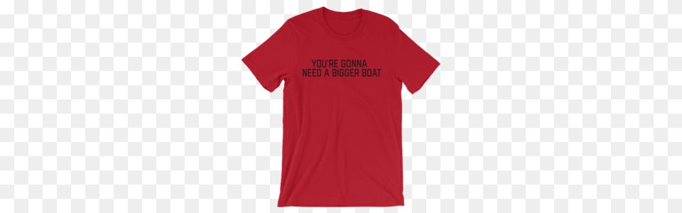 Jaws Bigger Boat Shirt Gcaptain, Clothing, T-shirt Png