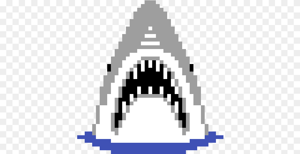 Jaws Perler Beads, Triangle, Stencil Free Png