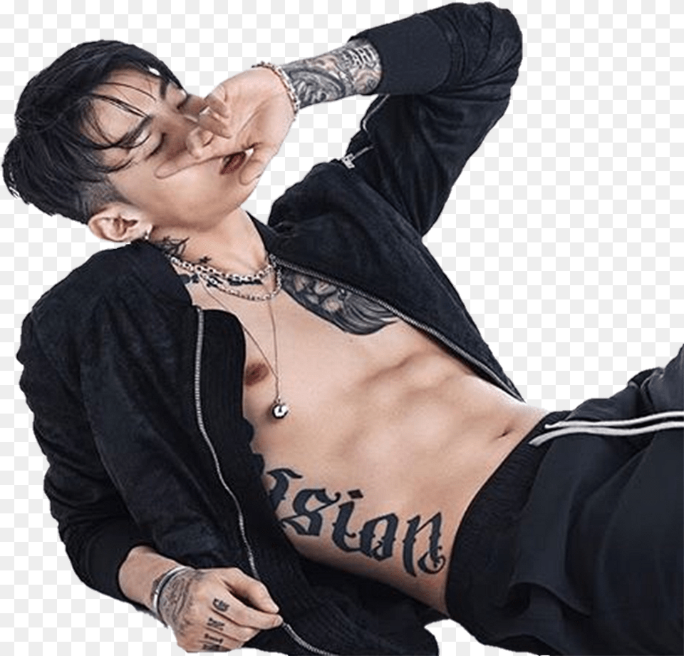 Jay Park Download Jay Park, Tattoo, Skin, Person, Adult Png