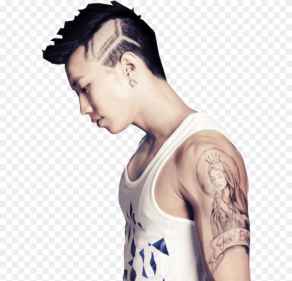 Jay Park Korean, Person, Skin, Tattoo, Face Free Transparent Png