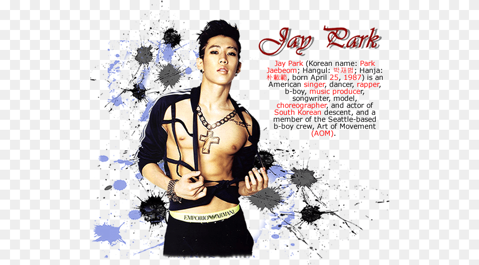 Jay Park Photoshoot, Man, Adult, Advertisement, Male Free Transparent Png