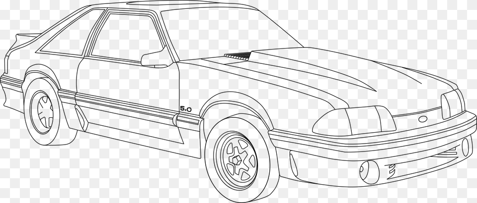 Jay S Mustang Clip Arts, Gray Free Transparent Png