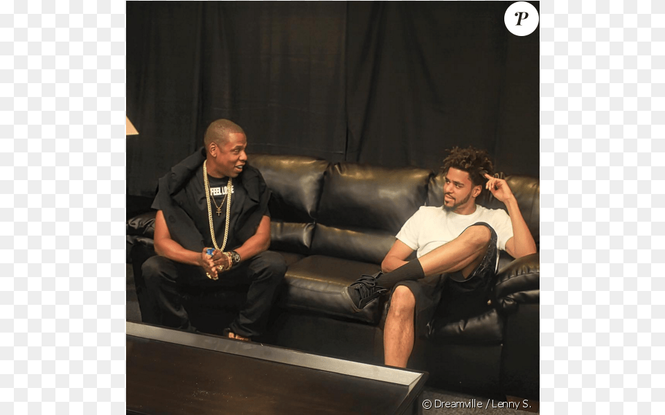 Jay Z Et J Jay Z, Couch, Furniture, Sitting, Person Png Image