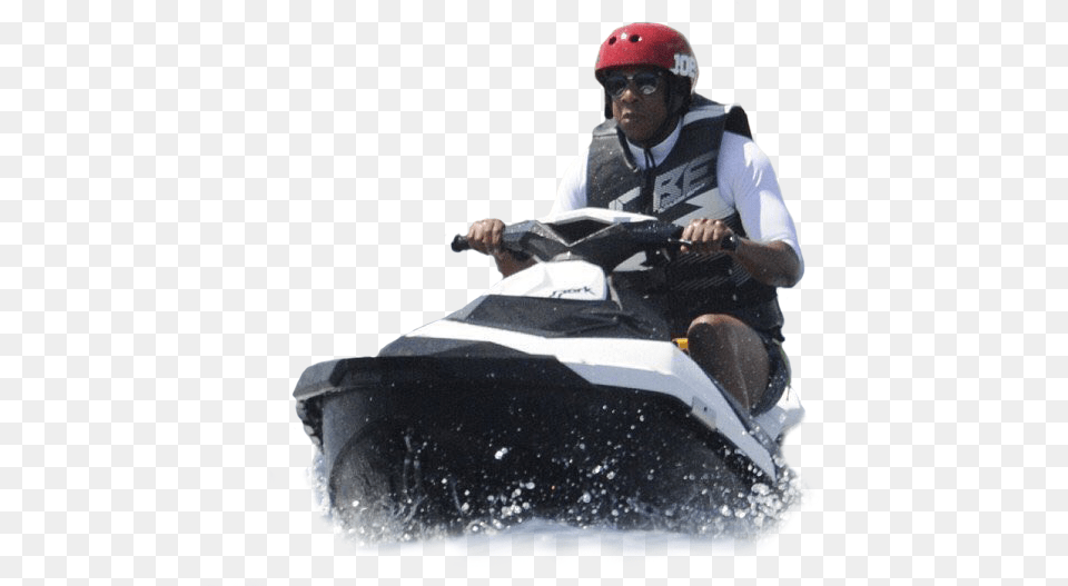 Jay Z On A Jet Ski, Clothing, Water, Vest, Lifejacket Png