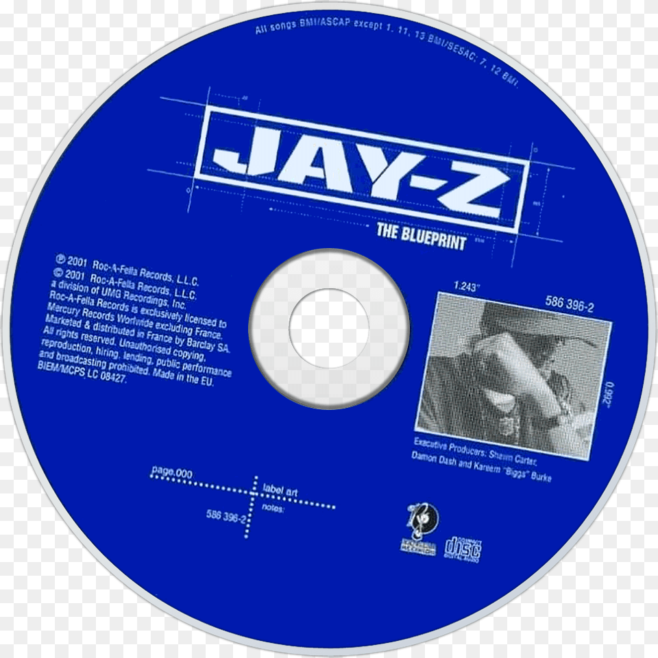 Jay Z The Blueprint Cd Disc Blueprint Jay Z Cd, Disk, Dvd, Person Png Image