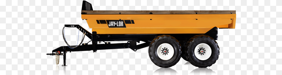 Jaylor C130 Dump Wagon Boat Trailer, Machine, Wheel, Tire, Outdoors Png